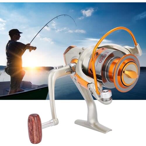 12BB Saltwater Spinning Wheel Ocean Sea Boat Ice Fishing Reel Trolling EF500-EF9000 High Speed Left/Right Hand Spinning Reel