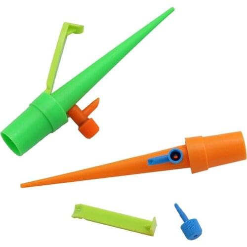 40 Pcs Adjustable Automatic Spiked Self Watering Device With Control Valve Auto Drip Water-dropper Plants Flower Watering Tools