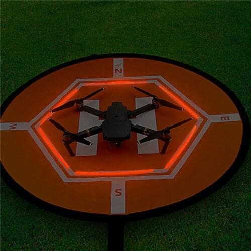 80CM Drone Landing Pad for DJI Mavic Mini / Spark / Mavic FPV RC Drone Parts Waterproof Foldable Drone Parking Apron Pad