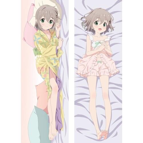 Anime Yama no Susume Aoi Dakimakura Hugging Body Encouragement of Climb Pillow Case DIY Custom Pillow Cover