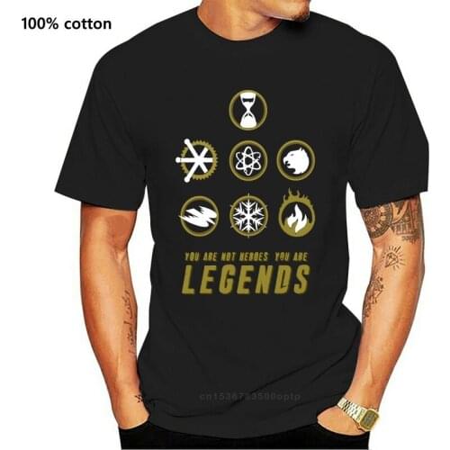 Legends Of Tomorrow Black Tee