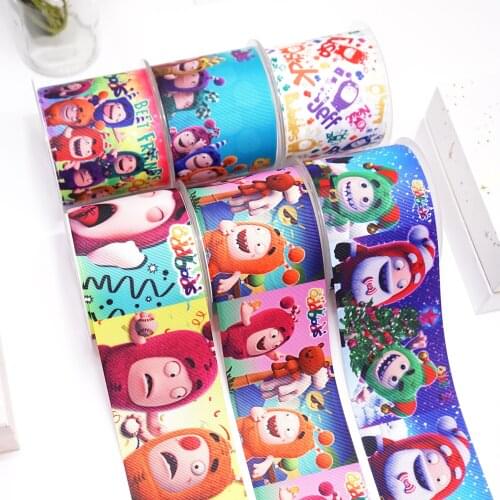 DIY Cartoon Printed Grosgrain Ribbon For Craft Supplies Sewing Accessories 5 Yards, Planar Resins Mold 10 Pieces. 50565