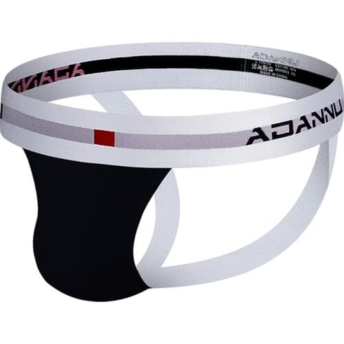 Breathable Cotton Low Waist Gay Men Sexy Underwear Thong Men Jockstrap Popular Mens Thongs and G Strings Sissy Panties Lingerie