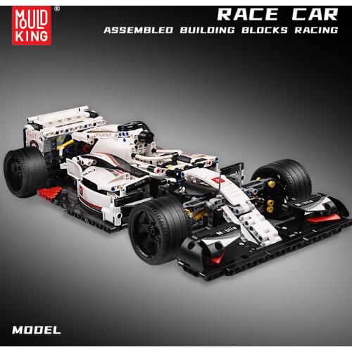 Mouldking City F1 Racing Car Building Blocks Bricks Model DIY Toys For Boys Sport Cars Children Gift Speed Racers Collection