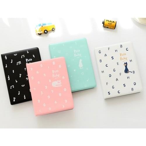 Cartoon Loose -leaf Photo Album PU Material Cat Pattern Cover Beautiful Journey Record Baby Growth Record Photo Album