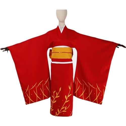 Bungo Stray Dogs Kyouka Izumi Cosplay Costume Japanese Kimono Outfit Suit