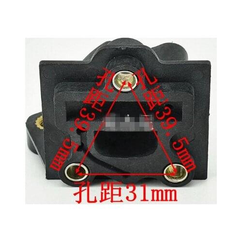 543R Brush Cutter carburetor base admitting pipe, Air intake manifold carb adaptor for HUSQVARNA Grass Trimmer 543 536 543RS