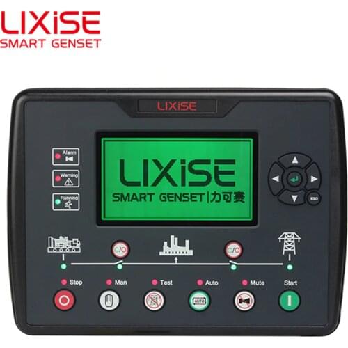 LIXiSE LXC6120N AMF diesel generator set controller LCD auto start controller genset parts electronic circuit board panel