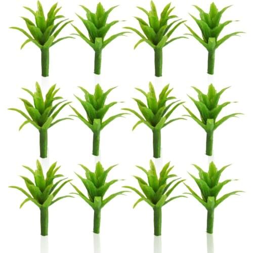 Model Tree Bushes Mini Grass Forest Greenery Plants 1:100 Scale Building Park Garden Miniature Landscape Wargame Scenery