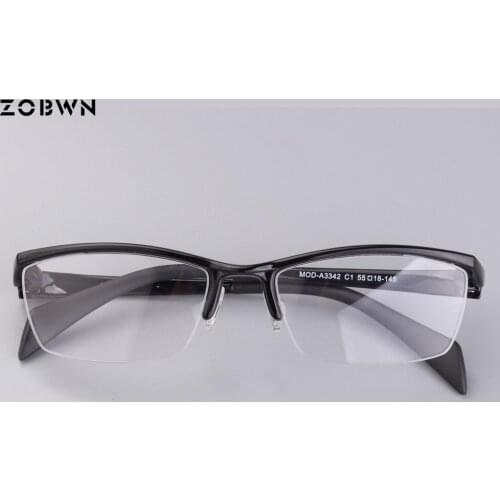 Men Women Glasses UV400 square anti blue moldura de quadros stereoscopic TR90 High quality Extremely Light business man for ride