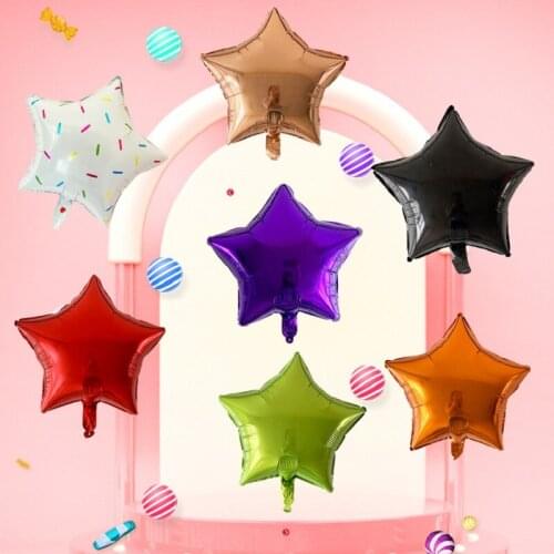 18 inch Star Balloon 10pcs/lot Inflatable Helium Baloon Wedding Birthday Christmas Party Decoration Globos Children Toy Gifts