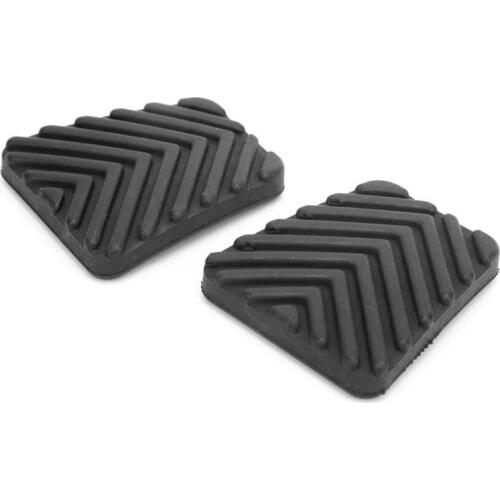 2PCS Car Brake Clutch Pedal Pad Covers Rubber Replacement Fit for Hyundai Accent 2005 2006 2007 2008 2009 2010