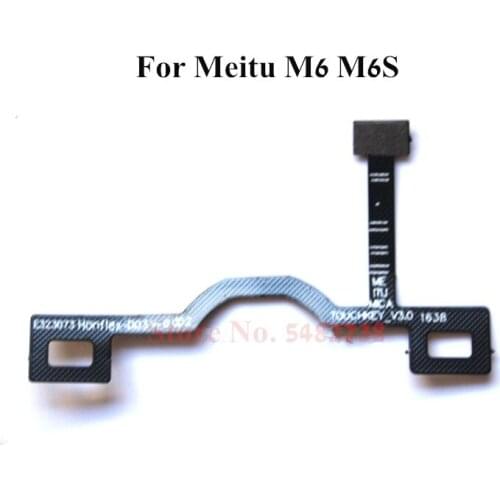 Original For Meitu M6 M6S Home button Back Return Sensor Flex cable menu key connector