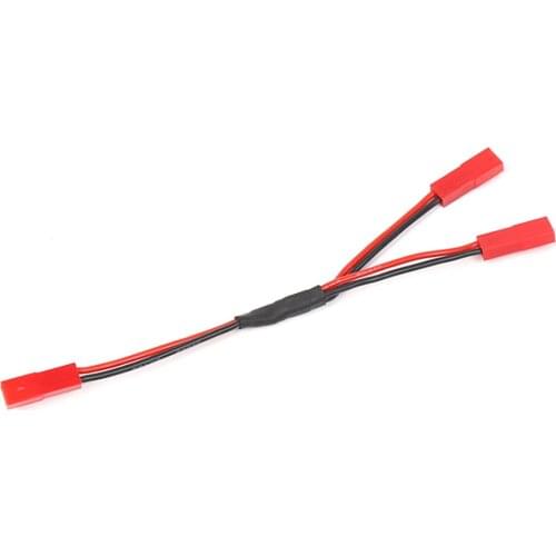 RC Car Parts Remote Control Model Cars JST Female Head Parallel Connectors Line ESC Power Battery Tap Cables Y Cable TRX4 TRX-4