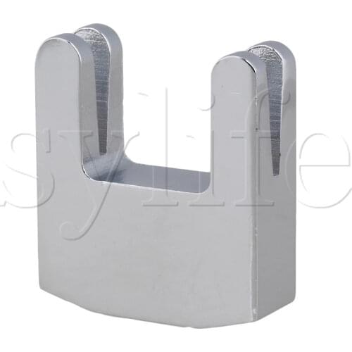 Silver 2 Prong Cello Practice Mute for Cello Strings Parts Metal