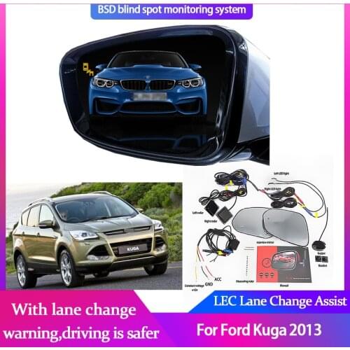 Car BSA BSM BSD Blind Spot Radar Detection System Microwave Sensor Change Lane Driving Reversing Radar Sensor for Ford Kuga 2013