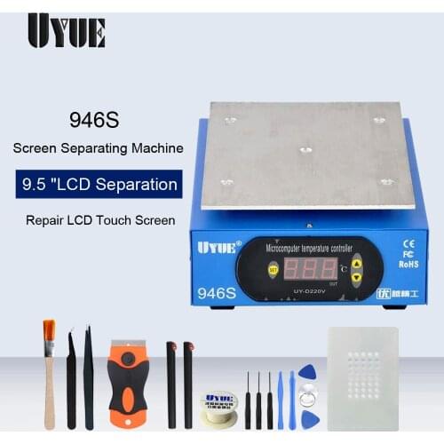 UYUE Preheating Station 140X200mm Heating Plate Constant Temperature Heating Platform For Phone LCD Screen Separator Machine