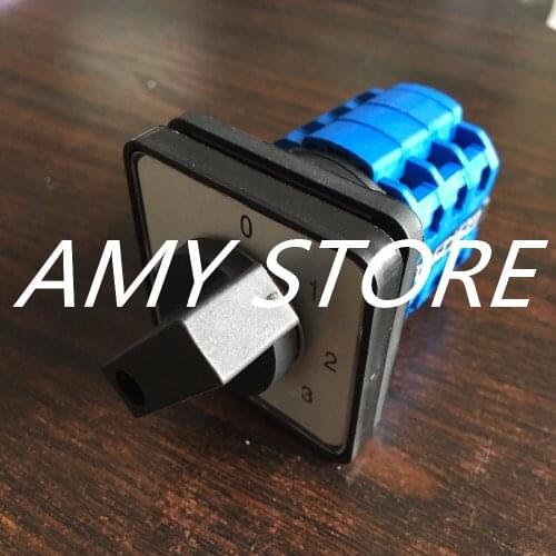 SZW26-20/0-5.3 Electric 6 Position 12 Terminals Rotary Cam Universal Combination Changeover Switch 660V 20A