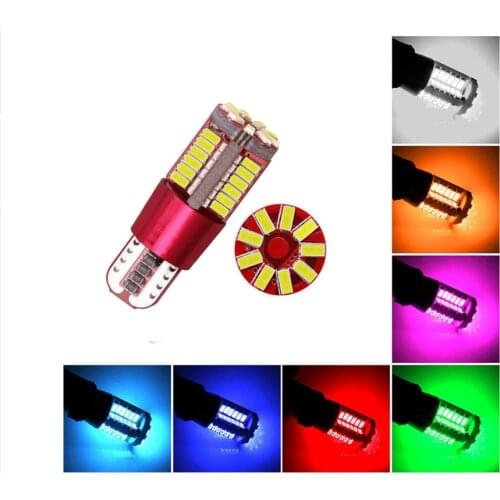 T10 COB W5W Car LED Interior Lamp Side Marker Backup Tail Reading Bulb Door License Plate Light Car Parking Signal Brake Led