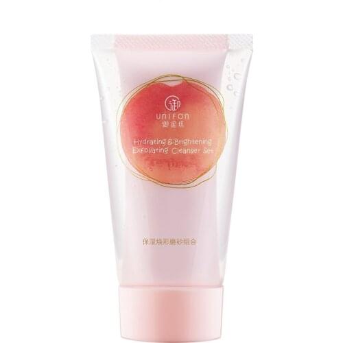 Unifon Natural Ingredients Double Core Body Scrubs Improve Pimple Brightening Nourishing Skin Women Men 120g