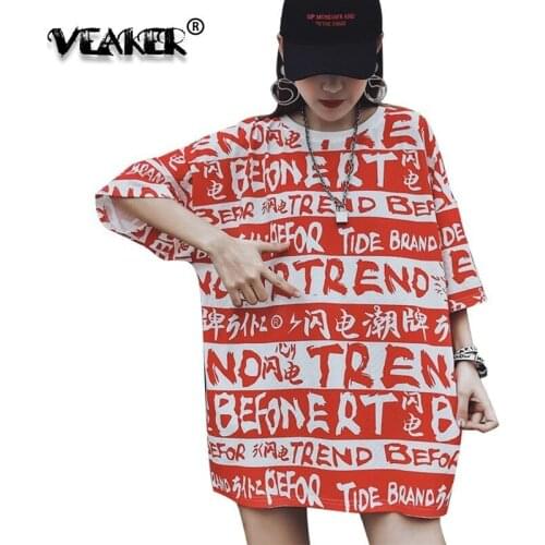 Женские футболки с надписями VEAKER China At AliExpress