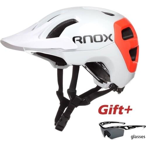 RNOX Cycling Mtb Helmet Triathlon Helmet For Men Women Trail XC MTB All-terrain Mountain Downhill Bike Big Brim Bicycle Helmets