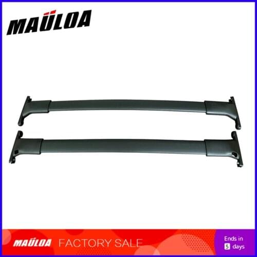 High quality black color screw install Aluminium alloy roof rack rail cross bar for Kuga escape 2014 2015 2016 2017 2018 2019