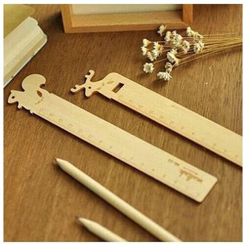 1pcs 17960 Korean Stationery Wholesale ML-04 Jungle Kingdom Series Ruler Stationery