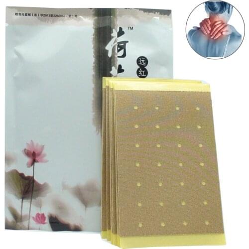 80Pcs/10Bag Arthritis Lumbar Treatment Capsicum Patch Joint Pain Relief Killer Body Back Chinese Herbal Medical Plaster C505