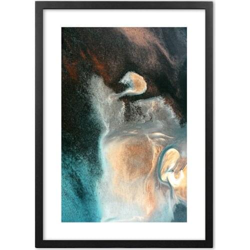 Aerial Photography Coast Landscape Wall Art Print Paper Painting Nordic Posters And Prints Wall Pictures For Living Room Decor