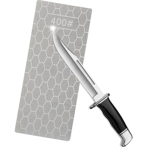 Diamond Knife Sharpening Stone 400# 600# 1000# Knife Sharpener Ultra-thin Honeycomb Surface Whetstone Grindstone Cutter Tool Set