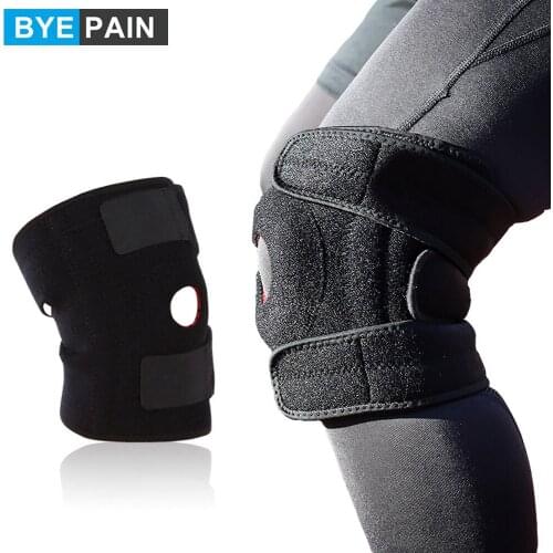 1Pcs BYEPAIN Knee Brace Support Sleeve for Arthritis, ACL,Basketball, Meniscus Tear, Sports, Athletic, Open Patella Protector