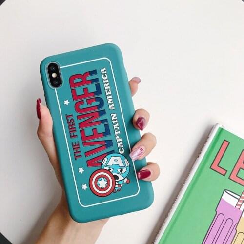 Marvel Printed Liquid Silicone Phone Case Is Suitable for Apple, IPhone12, IPhone12Pro, IPhone12Promax