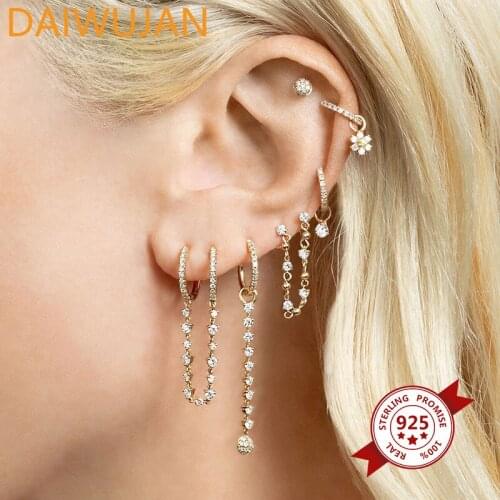 DAIWUJAN Earrings Rings