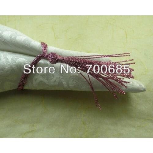 Wholesale napkin rings tassel