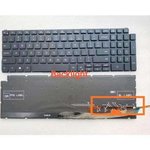 New For Dell Inspiron 7590 7591 7791 5584 5590 5593 5594 5598 Series Laptop Keyboard US Backlit