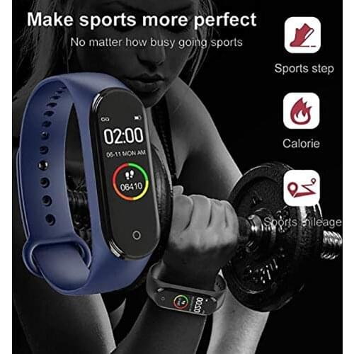 M4 Smartwatch Bodybuilding Gym Supplies Fitness Equipment Smart Watch M4pro Color Screen Health Monitoring Bracelet