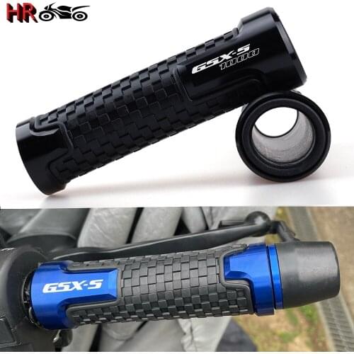 Motorbike Handlebar Grips Accessories For SUZUKI GSX-S1000 GSXS1000 GSXS GSX-S 1000 7/8''22mm Motorcycle CNC Handle Grip Cover