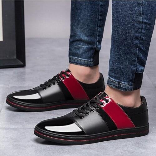 2020 mens zapatos sapatos men man sapato casual cuero wear mens causal shoes hot loafers male black informales sale leisure for
