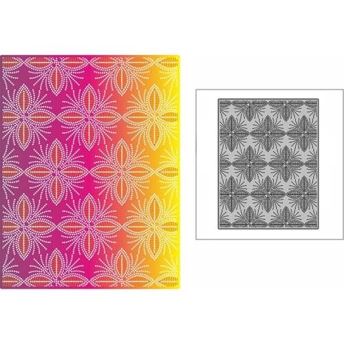 New Spotted Grass Leaves Background Plate 2021 Metal Cutting Dies for DIY Scrapbooking and Card Making Embossing Craft No Stamps