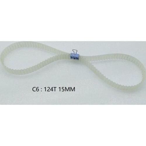 NEW 1Pcs PU S/N:C6-1544 Drive Belt/M1.5 124T Transmission Belt Timing belt for SIEG C6 lathe machine
