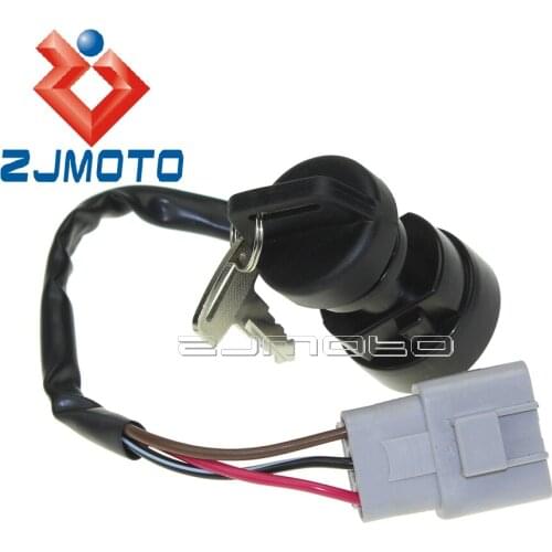 Ignition Keys Switch For YAMAHA Big Bear 400 YFM400 4x4 2009 2010 2011 2012 ATV Motorcycle Accessories Custom