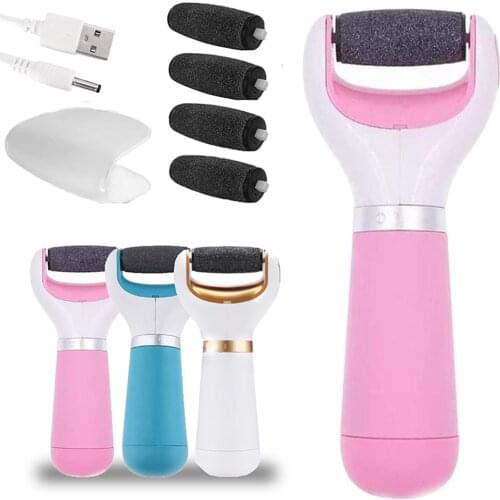 Professional USB Charging Electric Foot Grinder Heel File Grinding Exfoliator Pedicure Machine Foot Care Tool Remover Foot File