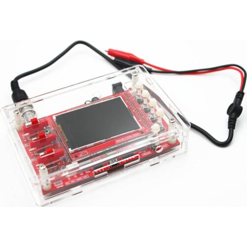 Soldered DSO FNIRSI-138 2.4" TFT Handheld Pocket-size Digital Oscilloscope Kit SMD Soldered + Acrylic DIY Case Cover Shell