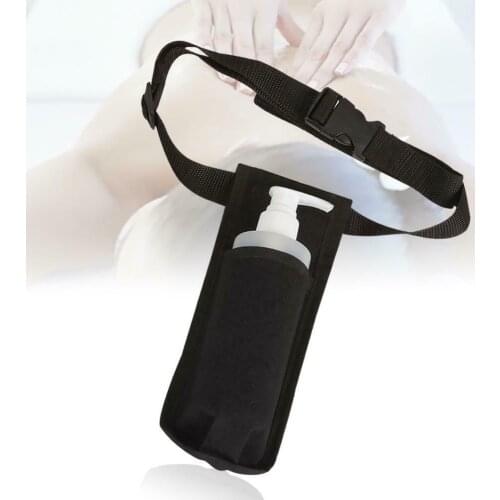 Durable Holder Massage Bottle Holster Oil Lotion Dispenser Essential Soft Single Adjustable Comfortable Waist Belt Oxford Cloth