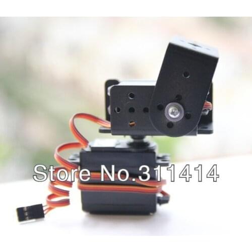 2 DOF Short Pan And Tilt Robot Joint With MG995 Servos Sensor Mount Kit For Arduino Robot Wholesale + Free Shipping