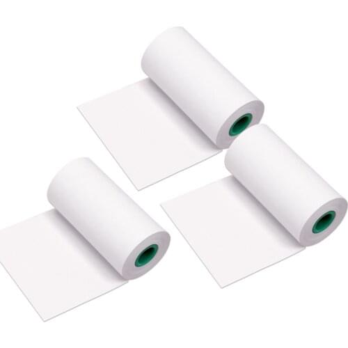 Thermal Paper Roll 56*30mm PA-Free Black Font No Adhesive / Adhesive Labels For PeriPage A6/A8/P6 Paperang P1/P2 Thermal Printer