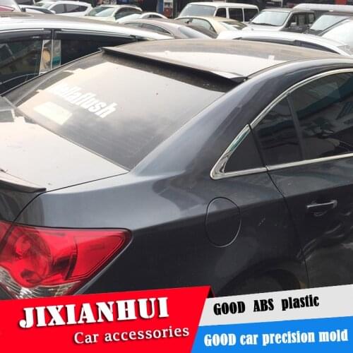 For Cruze Roof Spoiler 2009-2014 Chevrolet Cruze YDAJK Roof Spoiler ABS plastic Material Car Rear Wing Color Rear Spoiler