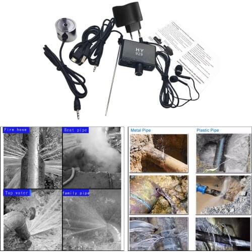 Y929 High Strength Wall Microphone Voice Listen Detecotor for Water Leakage Oil Leaking Repair--(EU)