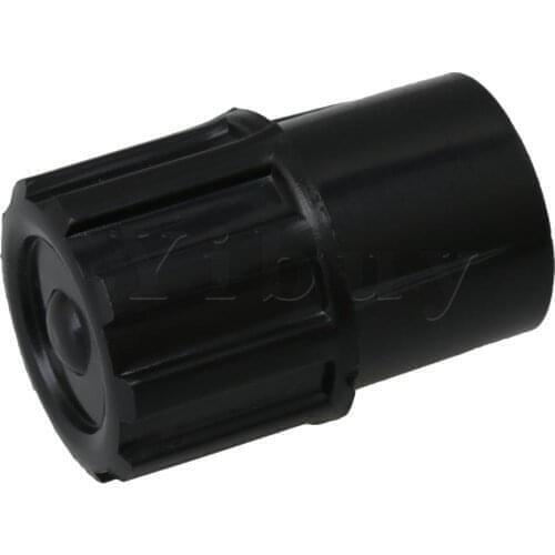 Yibuy 50 x Black Alto Sax End Plug Saxphone Plugs Saxophone Accessories Parts